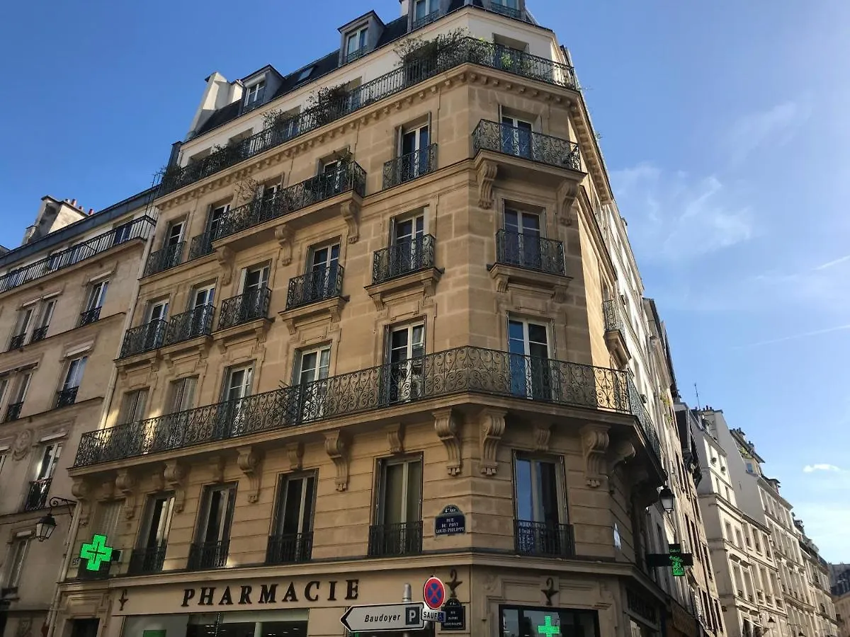 Bed & Breakfast Paris Rivoli Notre Dame Chambre D'Hotes Studio Private